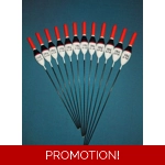 12 x Assorted Pole Floats Pack 326R12