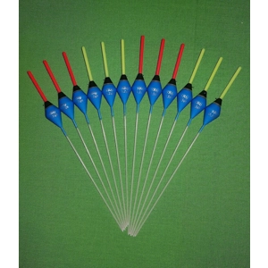 12 x Assorted Pole Floats Pack D