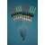 12 x Assorted Pole Floats Pack E