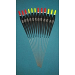 12 x Assorted Pole Floats Pack F
