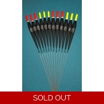 12 x Assorted Pole Floats Pack F