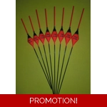 8 x Assorted Pole Floats Pack 334R8