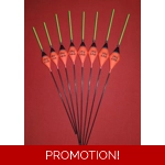 8 x Assorted Pole Floats Pack 334Y8