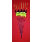 8 x Assorted Pole Floats Pack 335Y8