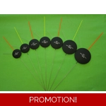 High Quality Individual SRG402 Flat Pole Float Metal Stem Various Sizes Availa..