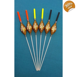 SRG019 Pack of 6 High Quality Pole Floats Diamond Extra Tough Various Sizes Available