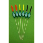 SRG020 Pack of 6 High Quality Pole Floats All Round Extra Tough Various Sizes ..