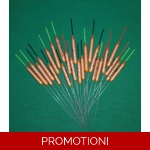 'MATCH RANGE' CLEARANCE x 24 Pole Floats (SRG008)