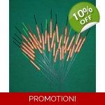 'MATCH RANGE' CLEARANCE x 30 Pole Floats (SRG008)