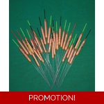 'MATCH RANGE' CLEARANCE x 30 Pole Floats (SRG008)