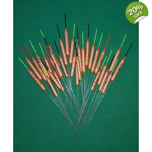 'MATCH RANGE' CLEARANCE x 30 Pole Floats (SRG008)
