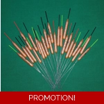 'MATCH RANGE' CLEARANCE x 26 Pole Floats (SRG008)