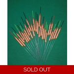 'MATCH RANGE' CLEARANCE x 26 Pole Floats (SRG008)