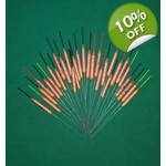 'MATCH RANGE' CLEARANCE x 30 Pole Floats (SRG008)