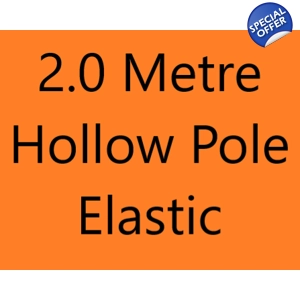 2.0m Lengths High Quality MEGA Value Hollow Pole Elastic