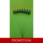 8 x Assorted Pole Floats Pack 331R8