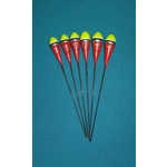 6 x Assorted Pole Floats Pack 338Y6