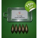 SRG Pack of 5 x In-line Olivettes Non Toxic Various Sizes Available