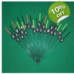 'MATCH RANGE' CLEARANCE x 25 Pole Floats (SRG006)