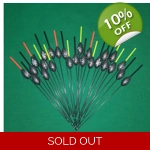 'MATCH RANGE' CLEARANCE x 25 Pole Floats (SRG006)