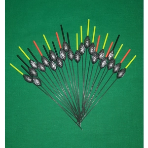 'MATCH RANGE' CLEARANCE x 23 Pole Floats (SRG006)