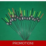 'MATCH RANGE' CLEARANCE x 19 Pole Floats (SRG006)