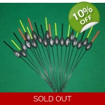 'MATCH RANGE' CLEARANCE x 19 Pole Floats (SRG006)