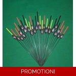'MATCH RANGE' CLEARANCE x 26 Pole Floats (SRG006)