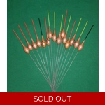 'MATCH RANGE' CLEARANCE x 15 Pole Floats (SRG031)