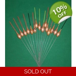 'MATCH RANGE' CLEARANCE x 15 Pole Floats (SRG031)