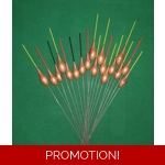 'MATCH RANGE' CLEARANCE x 18 Pole Floats (SRG031)