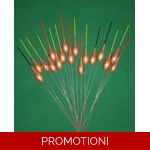 'MATCH RANGE' CLEARANCE x 17 Pole Floats (SRG031)