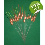 'MATCH RANGE' CLEARANCE x 17 Pole Floats (SRG031)