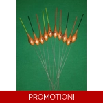 'MATCH RANGE' CLEARANCE x 10 Pole Floats (SRG031)