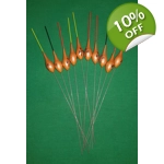 'MATCH RANGE' CLEARANCE x 10 Pole Floats (SRG031)