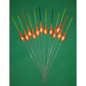 'MATCH RANGE' CLEARANCE x 12 Pole Floats (SRG031)