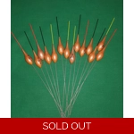 'MATCH RANGE' CLEARANCE x 14 Pole Floats (SRG031)