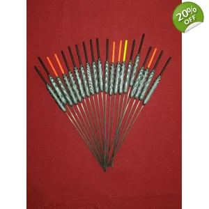 'MATCH RANGE' CLEARANCE x 20 Pole Floats (SRG009)
