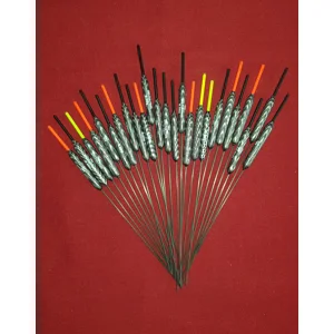 'MATCH RANGE' CLEARANCE x 25 Pole Floats (SRG009)