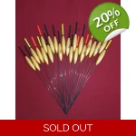 'MATCH RANGE' CLEARANCE x 22 Pole Floats (SRG005)