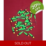'MATCH RANGE' CLEARANCE x 32 Pole Floats (WE309)