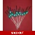 'MATCH RANGE' CLEARANCE x 14 Pole Floats (SRG020)
