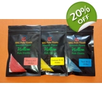 30.0m High Quality MEGA Value Hollow Pole Elastic (10.0m Cherry, Lemon and Tea..