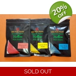 30.0m High Quality MEGA Value Hollow Pole Elastic (10.0m Cherry, Lemon and Tea..