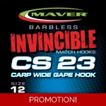 Invincible - CS23 Pack of 10 Barbless Hooks