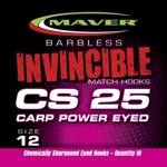 Invincible - CS25 Pack of 10 Barbless Hooks