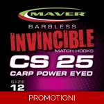 Invincible - CS25 Pack of 10 Barbless Hooks