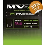 MV-R F1 Finesse Hooks - Pack of 10 Barbless Hooks
