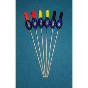 SRG108 Pack of 6 High Quality Pole Floats Power Big Head Fiberglass Stem Various Sizes Available