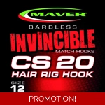 Invincible - CS20 Pack of 10 Barbless Hooks